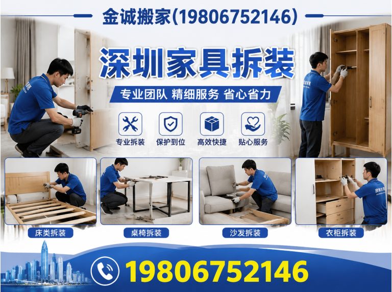 龙华区深圳家具拆装展示图